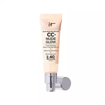 Составляют основу Cc+ Nude Glow Spf 40 It Cosmetics, цвет fair ivory