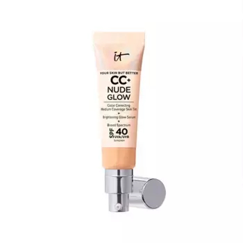 Составляют основу Cc+ Nude Glow Spf 40 It Cosmetics, цвет medium