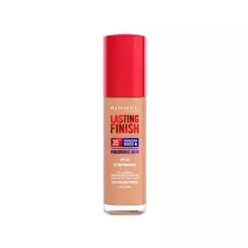 Составляют основу Lasting Finish Foundation 35H Rimmel London, цвет golden beige