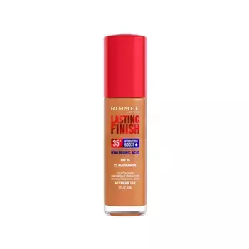 Составляют основу Lasting Finish Foundation 35H Rimmel London, цвет warm tan