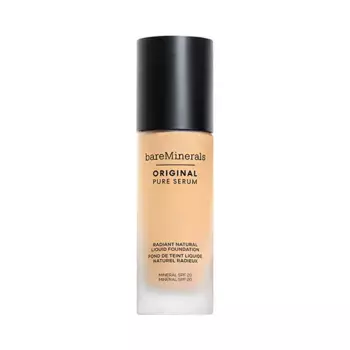Составляют основу Original Pure Serum Radiant Natural Spf Bareminerals, цвет fair warm