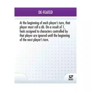 Состояние на поле боя — поражение, DC HeroClix - Justice League - Singles