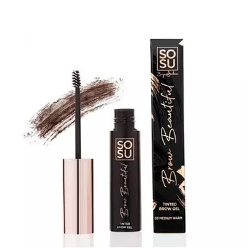SOSU Brow Beautiful Прозрачный гель для бровей различных оттенков 5 мл