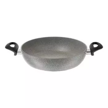 Сотейник BALLARINI Ferrara с 2 ручками 28 см гранит FERG3K0.28D, серый