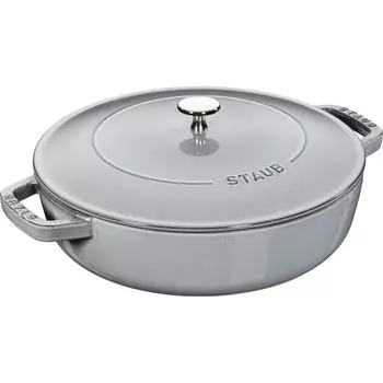 Сотейник STAUB Chistera 28 см графитовый серый