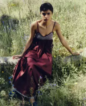 Сотовидное платье Sfera, коричневый