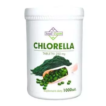 Soul Farm, Premium Chlorella 1000k очищающее средство