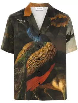 Soulland рубашка Orson с короткими рукавами, коричневый