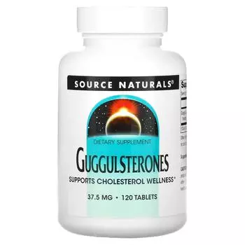 Source Naturals Гуггулстероны 37,5 мг 120 таблеток