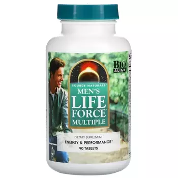 Source Naturals Men's Life Force Multiple, 90 таблеток
