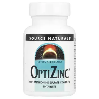 Source Naturals, OptiZinc, 60 таблеток