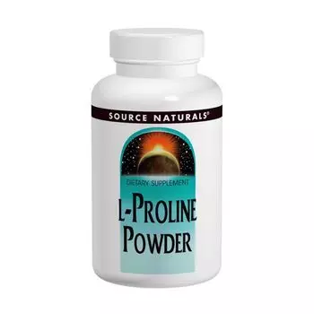Source Naturals Порошок L-пролина 4 унции (113.4 г)