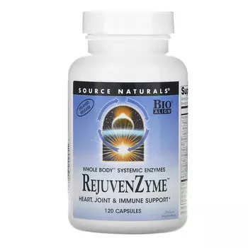 Source Naturals, RejuvenZyme, 120 капсул