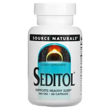 Source Naturals Седитол, 60 капсул