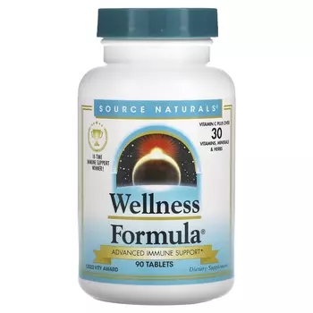 Source Naturals Wellness Formula Advanced Immune Support 90 таблеток