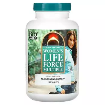 Source Naturals Women's Life Force Multiple без железа 180 таблеток