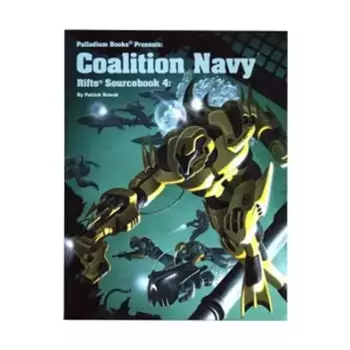 Sourcebook #4 - Coalition Navy, Rifts - Core Books, Source Books & Miscellaneous, мягкая обложка