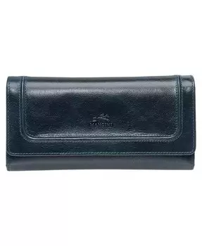 South Beach RFID Secure Четверной складной кошелек Mancini, черный