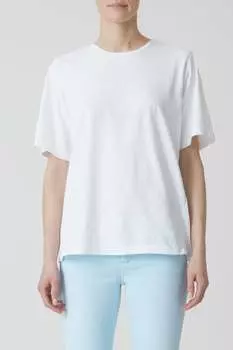 СОВРЕМЕННАЯ ФУТБОЛКА CLOSED, белый