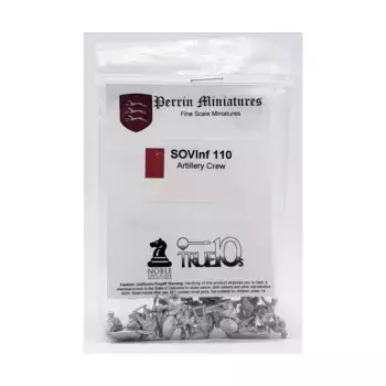 Советские артиллерийские расчеты, WWII Miniatures - USSR (10mm) (Perrin Miniatures)