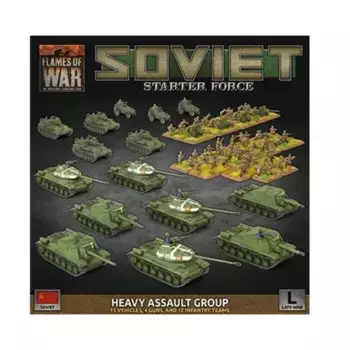 Советские стартовые силы - Тяжелая штурмовая группа, Flames of War - WWII - Soviet - Box Sets & Miscellaneous (4th Edition)