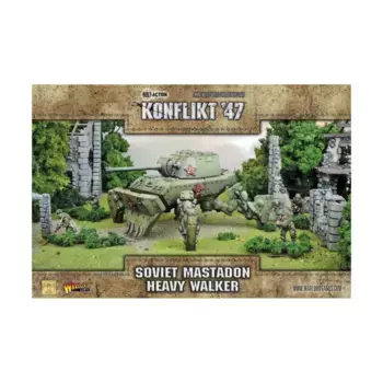 Советский тяжелый шагоход «Мастадон», Konflikt '47 - Soviet Army (28mm) (Warlord Games)