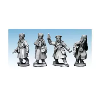 Советское командование (зимнее снаряжение), WWII Miniatures - Soviet Forces (28mm) (Artizan Designs)