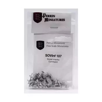 Советское пехотное командование, WWII Miniatures - USSR (10mm) (Perrin Miniatures)