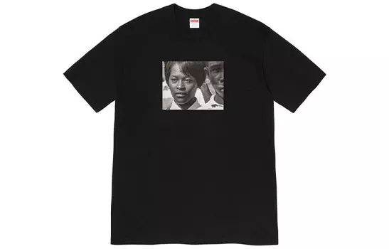 Совместная коллекция футболок унисекс Supreme, голубой