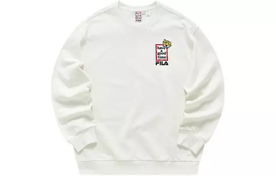 Совместная коллекция Year Of The Tiger, толстовка унисекс, облачно-белая Fila, цвет Cloud White