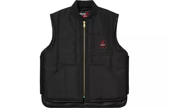 Совместная коллекция жилет унисекс Supreme, черный