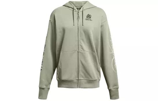 Совместная модель Брюса Ли, толстовка женская, зеленая Under Armour