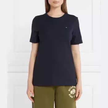 Современная футболка обычного кроя Tommy Hilfiger, синий