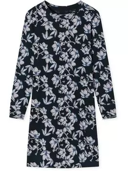 Современная ночная рубашка-ночная рубашка Schiesser, синий