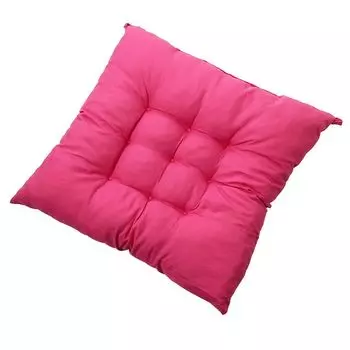 Современная полосатая подушка для стула, устойчивая, очень мягкая, толстая, моющаяся, подушка для обеденного стула, подушка для сиденья, товары для дома, розовые и белые Stuttg, розовый