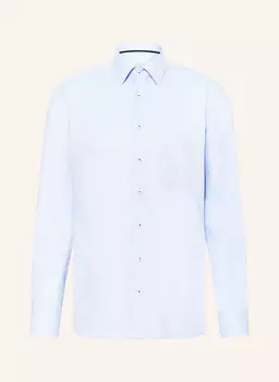 Современная рубашка Eterna, голубой