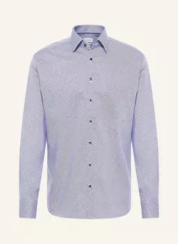 Современная рубашка Eterna, синий