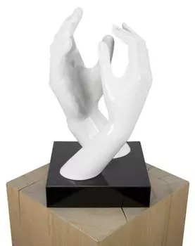 Современная скульптура KUNSTLOFT, белый