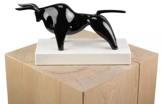 Современная скульптура KUNSTLOFT, черный