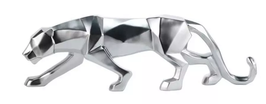 Современная скульптура KUNSTLOFT, серебряный