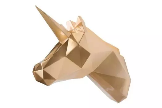 Современная скульптура KUNSTLOFT, золотой