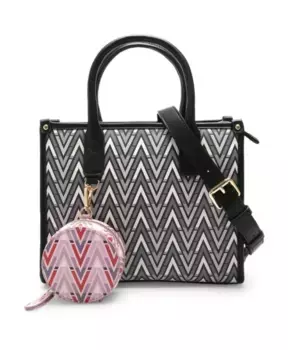 Современная сумочка весенне летней коллекции Valentino By Mario Valentino, черный