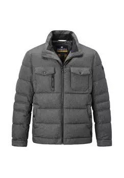 Современная зимняя куртка из шерсти Floyd redpoint, серый