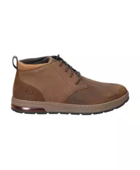 Современные ботинки на шнуровке Skechers, коричневый