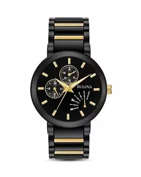 Современные часы Accutron, 40 мм Bulova, цвет Black