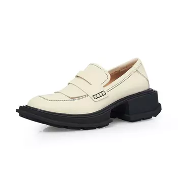 Лоферы Deep Breath на толстой подошве, белый