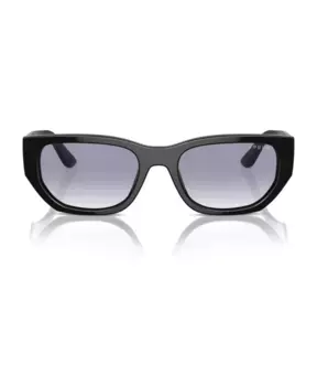 Современные прямоугольные солнцезащитные очки с логотипом Vogue, черный