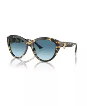 Современные солнцезащитные очки с защитой от ультрафиолета Jimmy Choo, коричневый