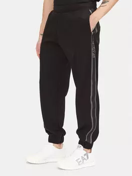 Современные спортивные штаны 7M000545 AF12660 UC001 Ea7 Emporio Armani, черный