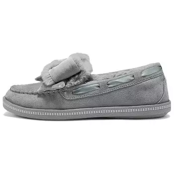 Современные удобные кроссовки для жизни, женские, низкие, серый Skechers